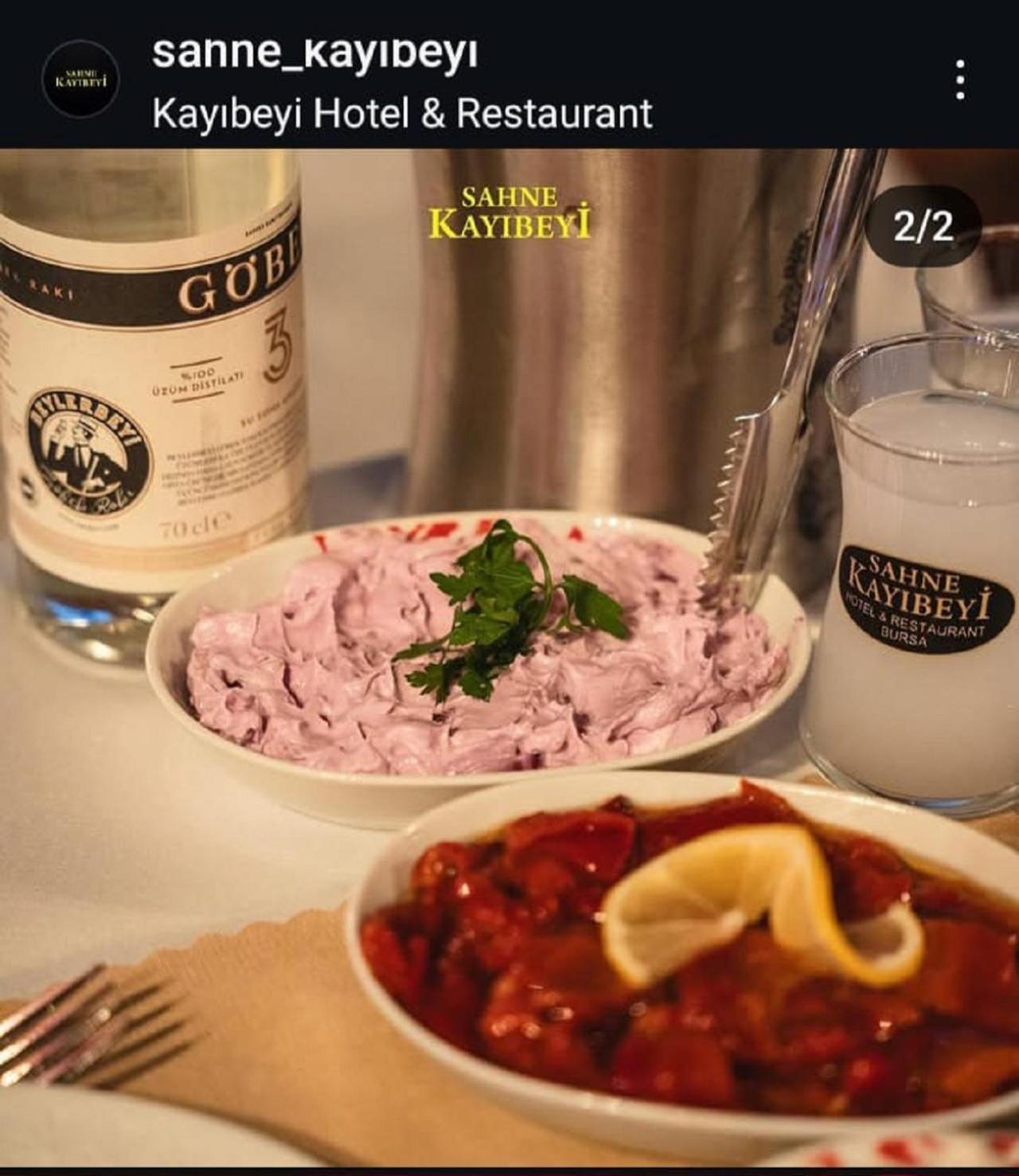 Kayibeyi Hotel & Restaurant Bursa Exterior photo