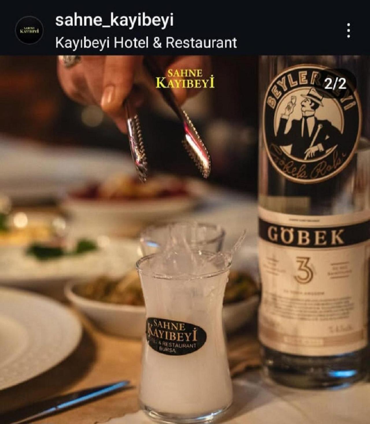 Kayibeyi Hotel & Restaurant Bursa Exterior photo